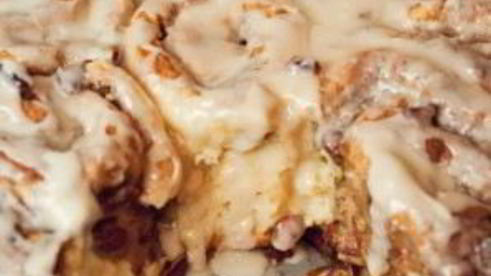 булочки с корицей и орехами