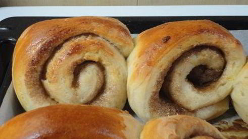 булочки с маком