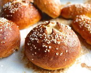Булочки с посыпкой