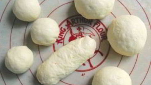 булочки с посыпкой