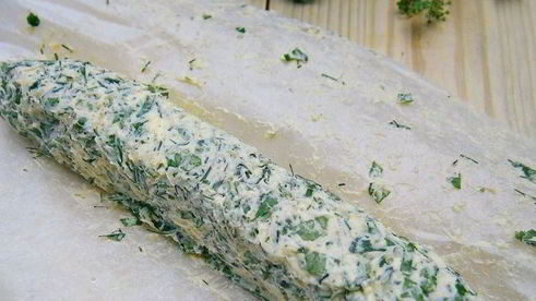 булочки с пряным сливочным маслом