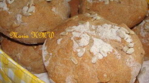 булочки с семечками подсолнуха