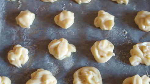 булочки с цыпленком