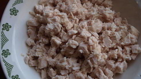 булочки с цыпленком