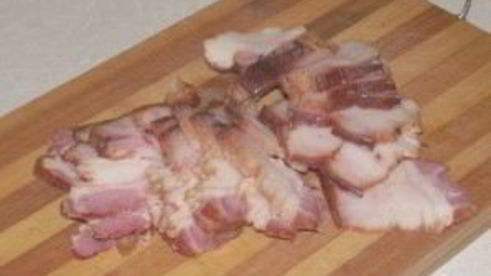 булочки-улитки с беконом