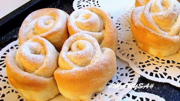 Рецепт Булочек ванильных на топленом молоке