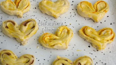 булочки ягодно-апельсиновое сердце