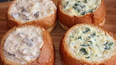 фаршированные булочки