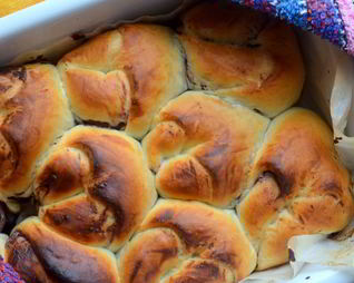 Фруктовые булочки