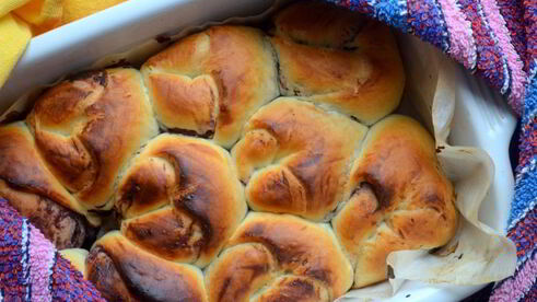 фруктовые булочки