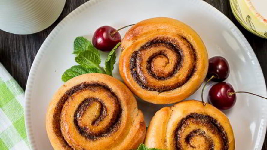 Рецепт коричных булочек в форме для кексов