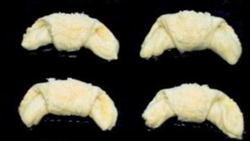 круассаны из дрожжевого теста