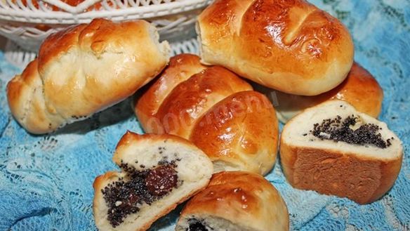 Рецепт Маковников булочки с маком и корицей
