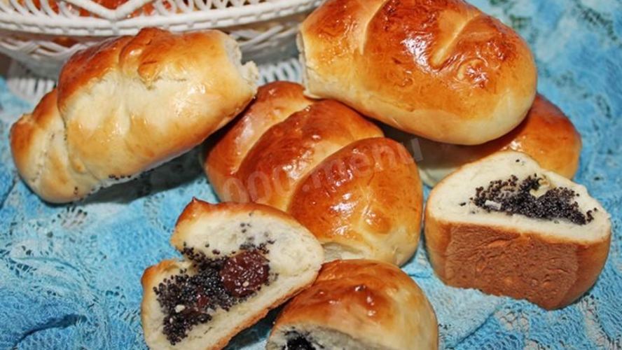 Рецепт маковников булочки с маком и корицей