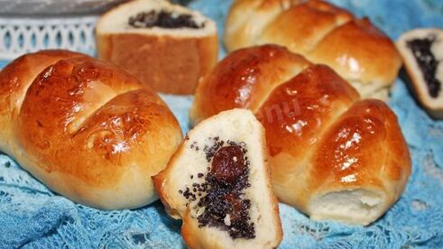 маковники булочки с маком и корицей