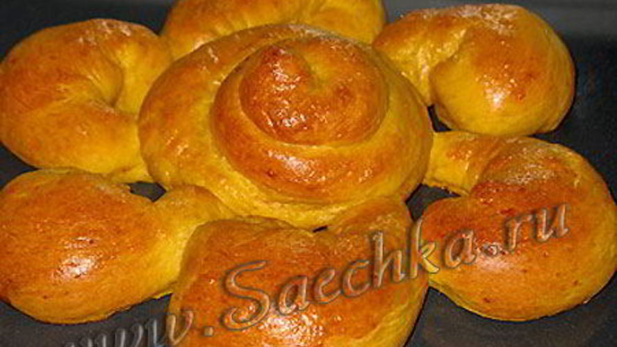 Рецепт морковных булочек