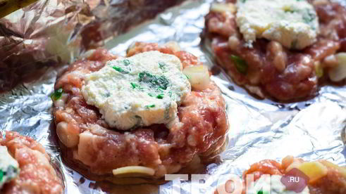 мясные ватрушки