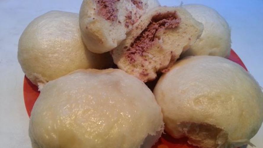 Рецепт паровых булочек с фасолью по-корейски