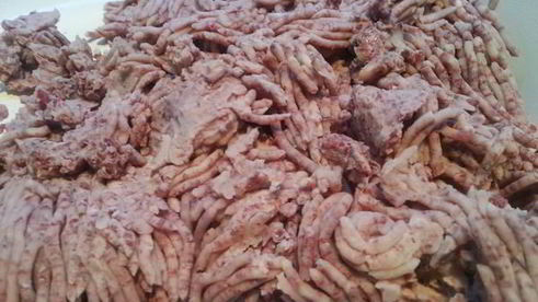 паровые булочки с фасолью по-корейски