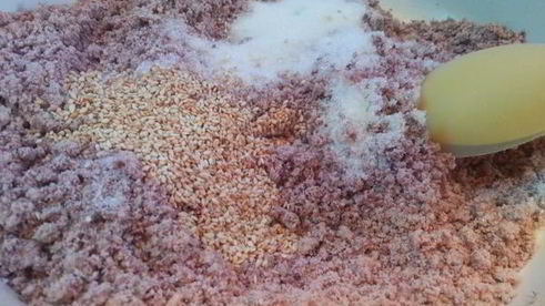 паровые булочки с фасолью по-корейски