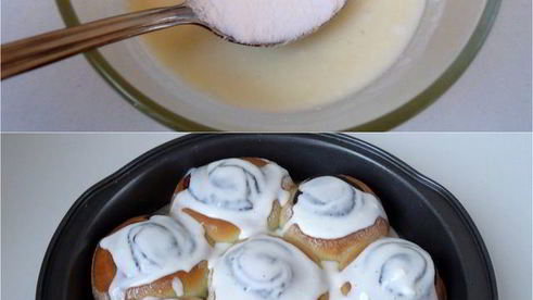 плюшки с черемухой