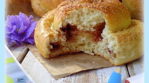 плюшки с коричным сахаром