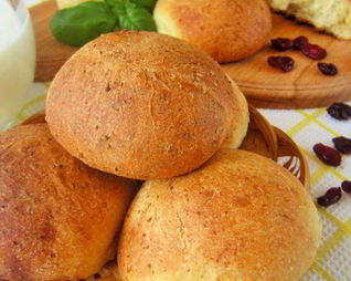 Творожные булочки на ночном тесте