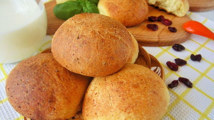 Рецепт творожных булочек на ночном тесте