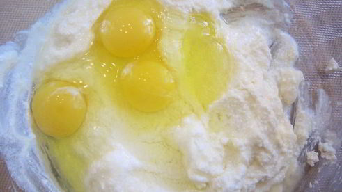 творожные булочки на ночном тесте