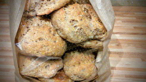 творожные булочки на цельнозерновой муке