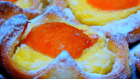 ватрушки с абрикосами