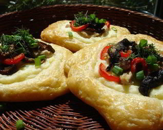 Ватрушки с картофельным пюре