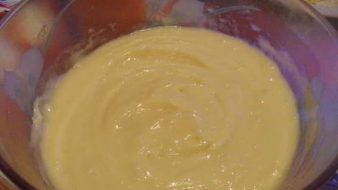 заварные булочки с сыром и ветчиной