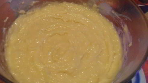 заварные булочки с сыром и ветчиной