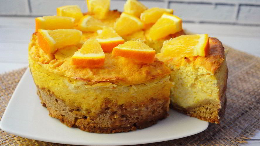 Рецепт апельсинового чизкейка