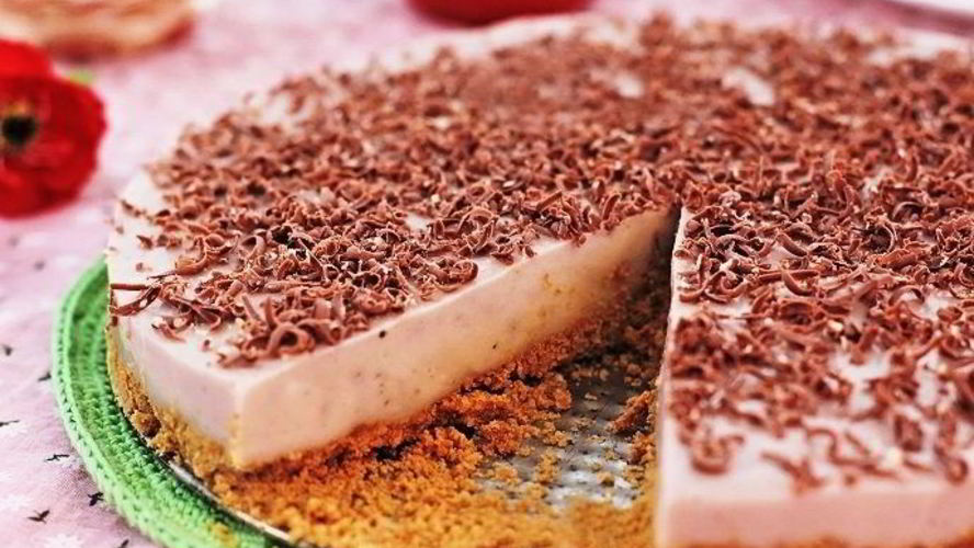 Рецепт бананового чизкейка с маскарпоне