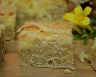 Блонди лимонный чизкейк