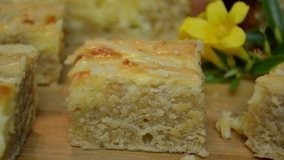 Рецепт Блонди лимонный чизкейк