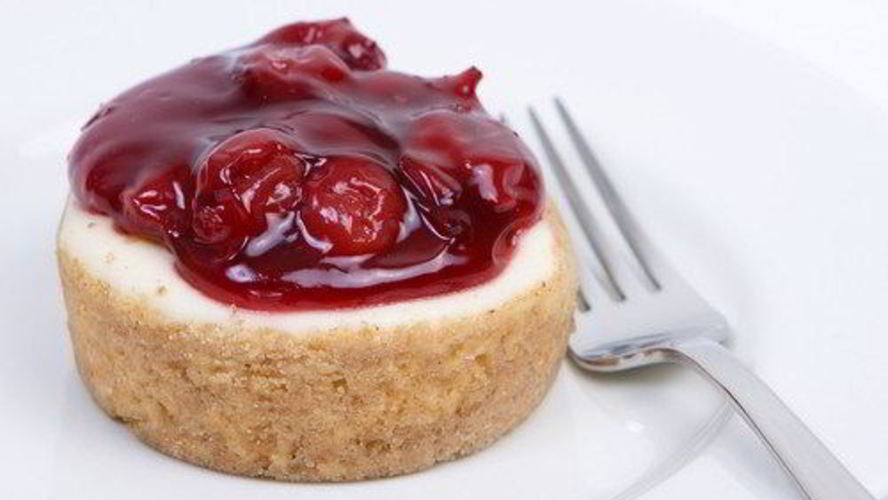 Рецепт быстрого вишневого чизкейка