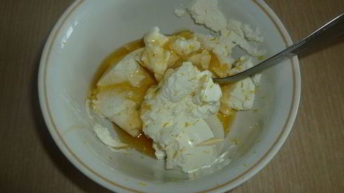 чернично-ежевичный чизкейк