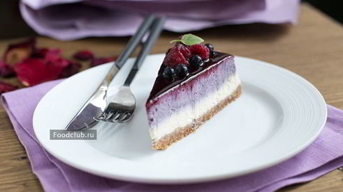 черничный чизкейк