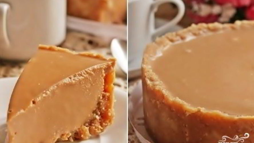 Рецепт чизкейка без выпечки со сгущенкой