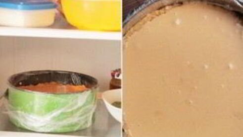 чизкейк без выпечки со сгущенкой