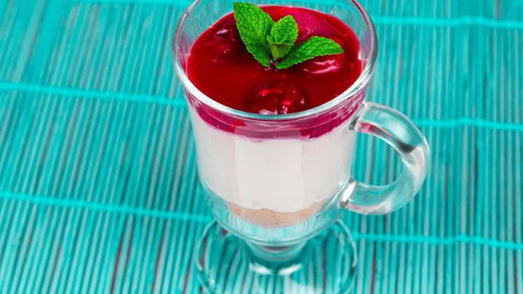 Рецепт Чизкейка без выпечки в стакане