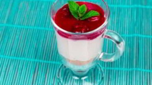 чизкейк без выпечки в стакане