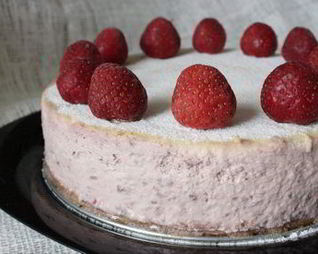 Чизкейк Клубника со сливками