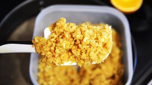 чизкейк нью-йорк с медовыми персиками