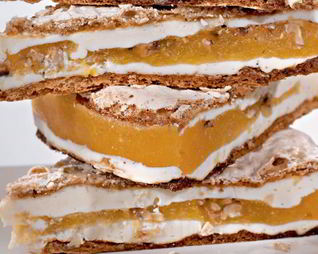 Чизкейк с абрикосовым желе