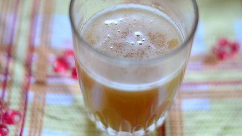 чизкейк с белым вином и виноградом