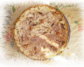 Чизкейк с миндалем